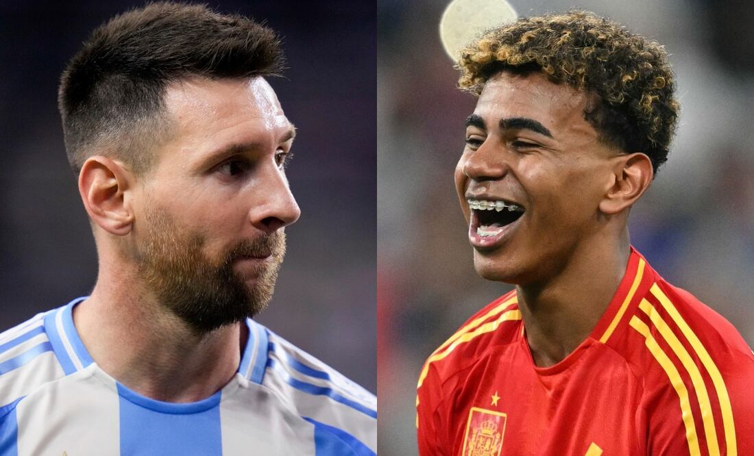 Messi y Lamine Yamal: La historia detrás de las fotos VIRALES del prodigio del Barcelona y el argentino. Foto: AP / AFP