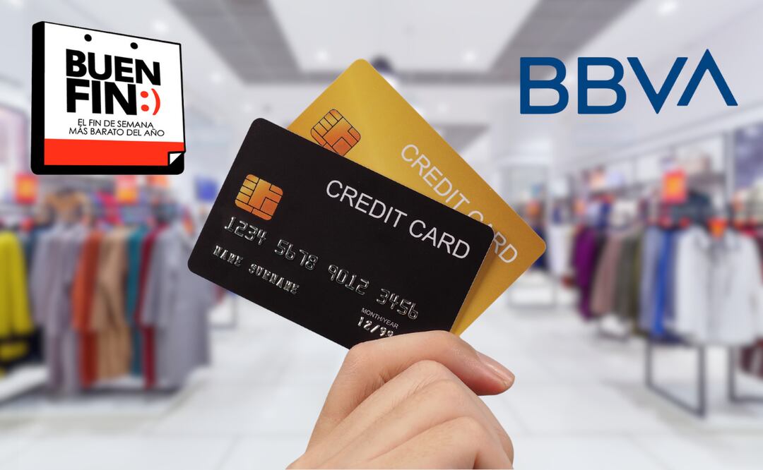 BBVA sorprende con beneficio especial en el Buen Fin 2025: compra ahora y paga hasta marzo de 2026. Foto: Canva / Buen Fin / BBVA