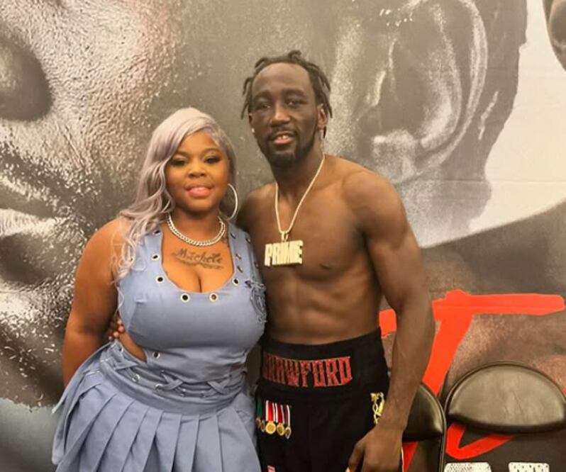 El día que Terence Crawford defendió a su pareja tras cruel comentario de un boxeador británico. Foto: Alindra Person / IG