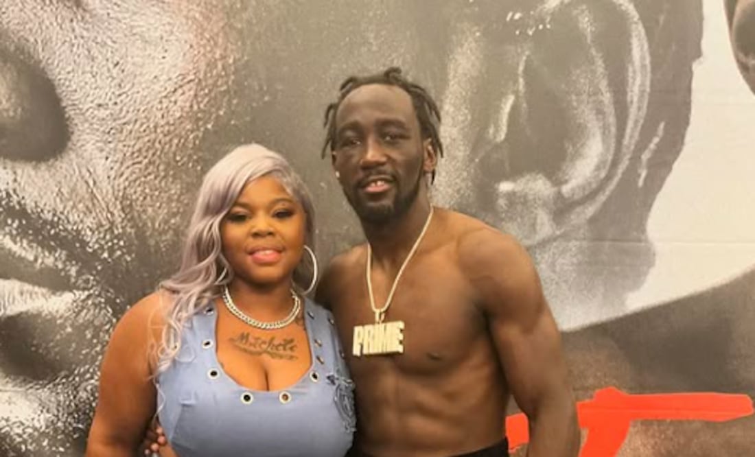 El día que Terence Crawford defendió a su pareja tras cruel comentario de un boxeador británico. Foto: Alindra Person / IG