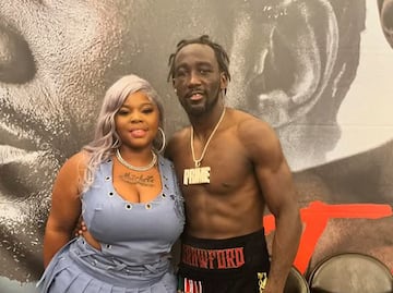 El día que Terence Crawford defendió a su pareja tras cruel comentario de un boxeador británico. ¿Qué le dijo?