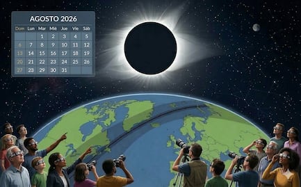 ¡Oscuridad total! El eclipse solar de 2026 durará minutos históricos: ¿México podrá verlo?
