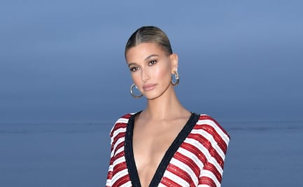 Hailey Bieber cautiva en Los Ángeles con tendencia 'sin pantalón'