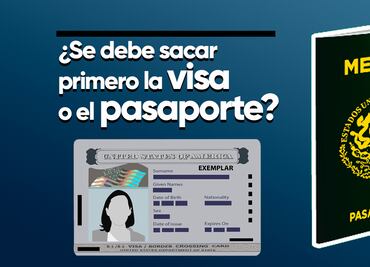 ¿ Qué se tramita primero el pasaporte o la visa americana?