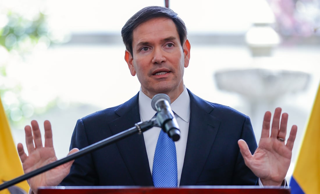 Marco Rubio impacta por declaraciones en documental OVNI: "Algo está sobre volando nuestras bases nucleares". Foto: EFE/ José Jácome