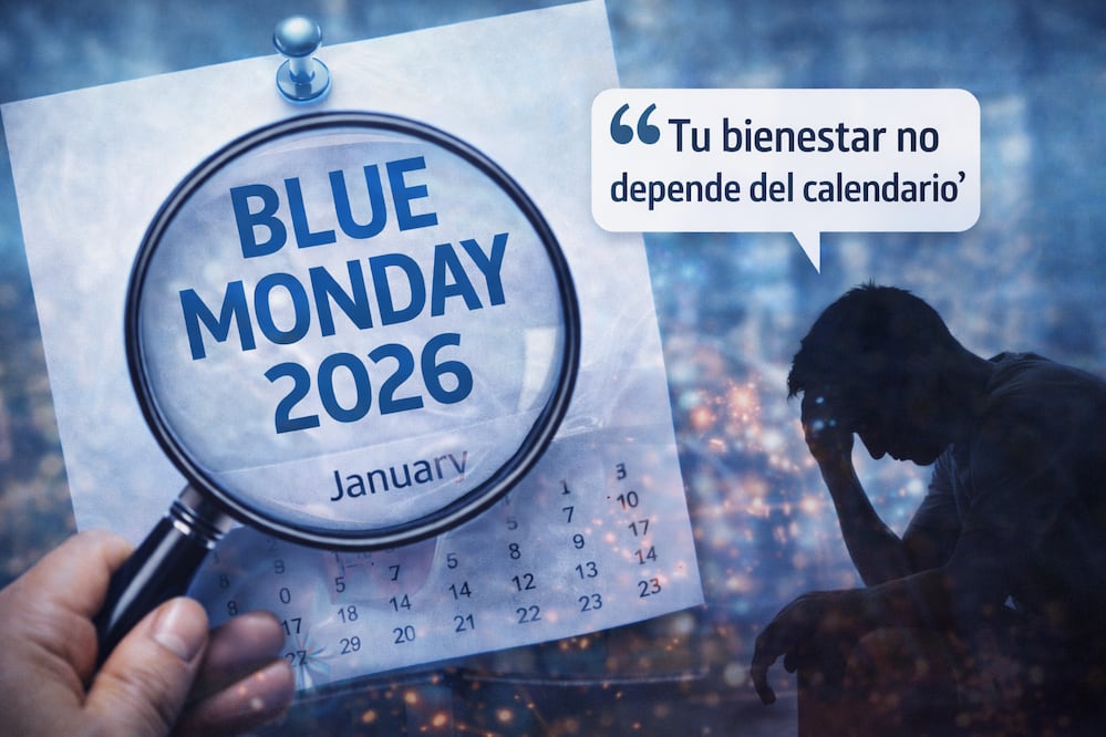 Experta de la UNAM pone bajo la lupa el Blue Monday 2026: “Tu bienestar no depende del calendario” Foto: IA