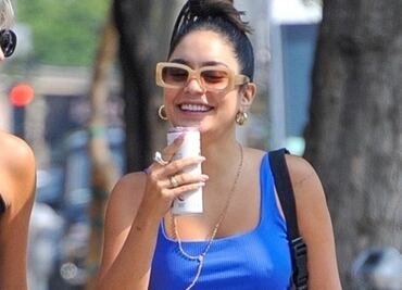 Vanessa Hudgens presume 'figura de impacto' con leggings en Los Ángeles