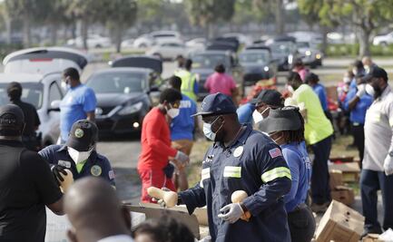 Coronavirus. Miles hacen filas para recibir comida gratis en EU