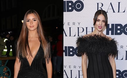 Demi Rose y Eiza González modelan minivestidos negros en Instagram