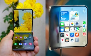 Samsung se 'burla' del iPhone plegable de Apple, pero internet le recuerda: “Tu bisagra ni dura”