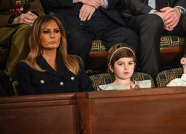 Joshua, el niño que se quedó dormido durante discurso de Trump