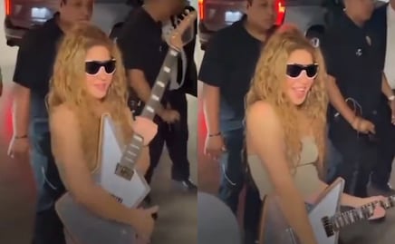 Fan mexicano sorprende a Shakira y le regala guitarra de $7,000 dólares: “Queremos que se lleve algo de Monterrey”
