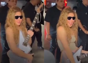 Fan mexicano sorprende a Shakira y le regala guitarra de $7,000 dólares: “Queremos que se lleve algo de Monterrey”