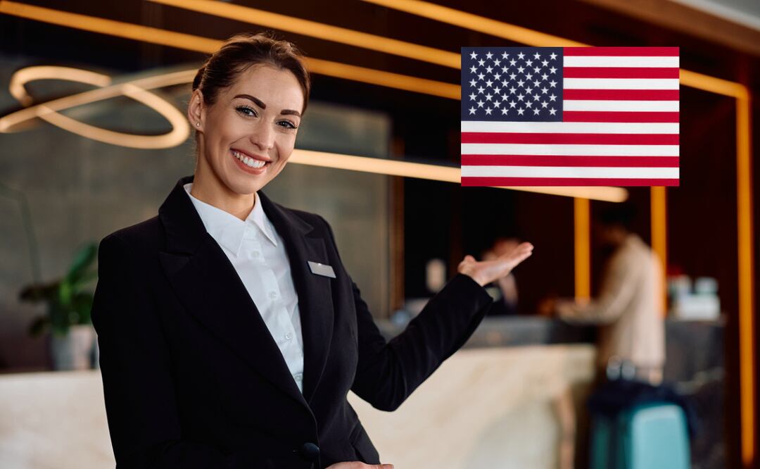 Solicitan recepcionista con prepa para trabajo en el Consulado de Estados Unidos; pagan $250,139 anuales. Foto: iStock/Drazen Zigic