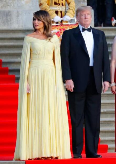 Los outfits más lujosos de Melania Trump