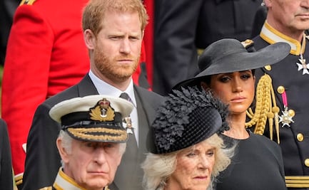 ¿Lágrimas reales? Critican a Meghan Markle por llorar en funeral de la Reina