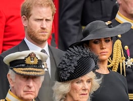 ¿Lágrimas reales? Critican a Meghan Markle por llorar en funeral de la Reina