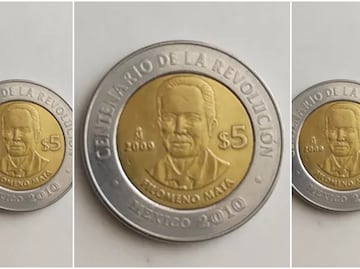 La moneda conmemorativa de $5 pesos de Filomeno Mata que cuesta hasta medio millón de pesos