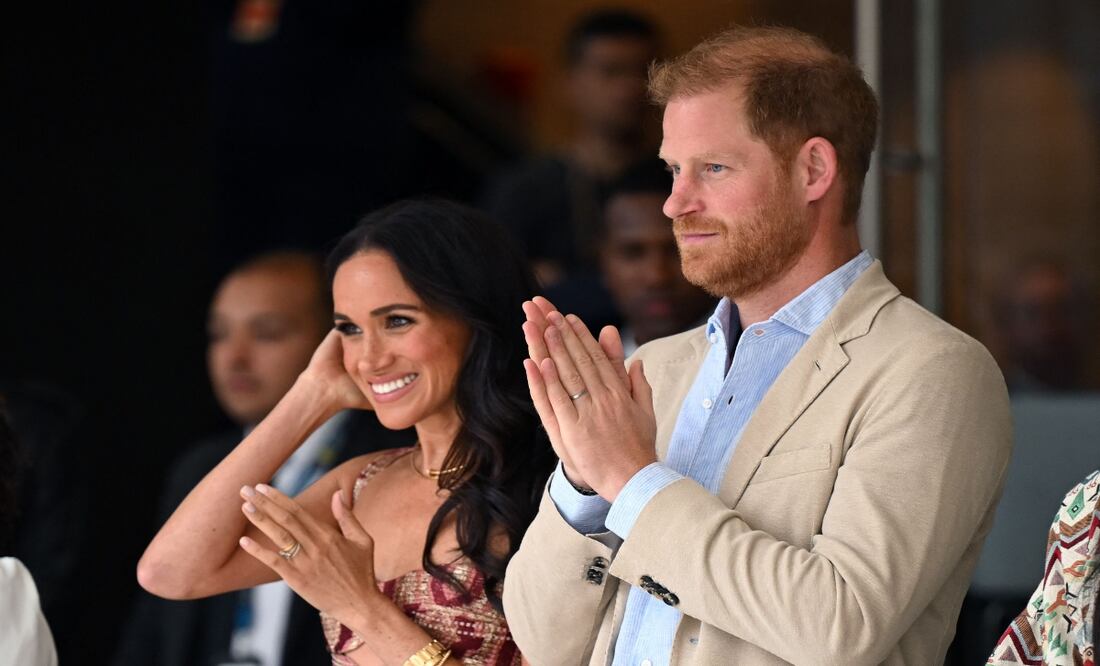 Meghan opaca a Harry: no permite que hable y quiere ser el “centro de atención”. VIDEO. Foto: AFP