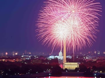 ¿Por qué el 4 de julio se festeja con fuegos artificiales?