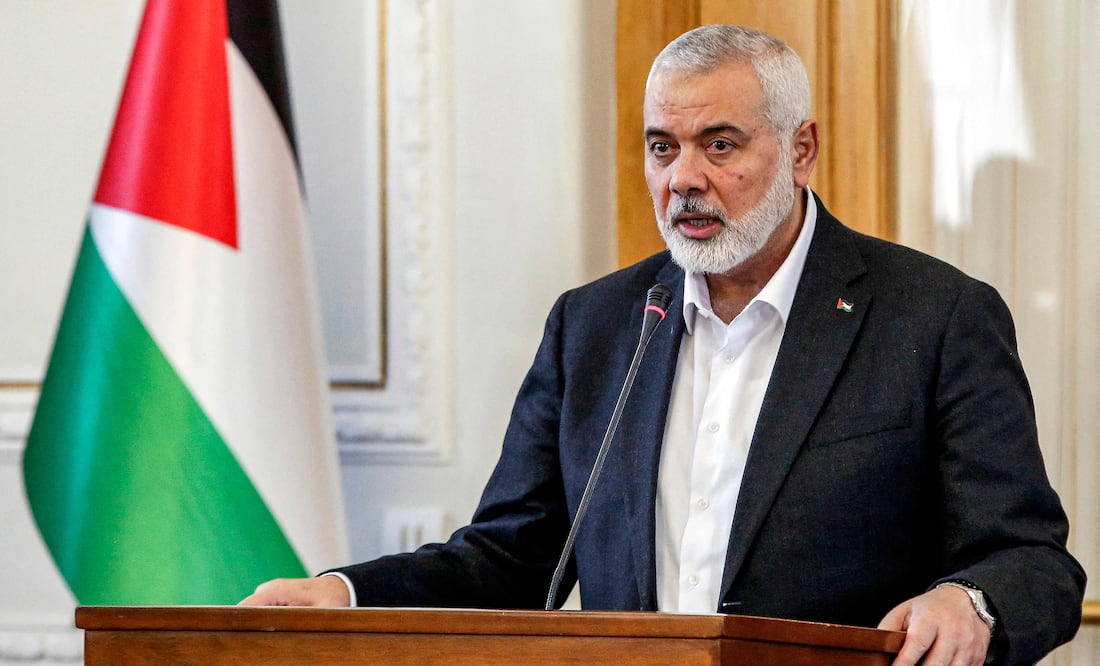 Jefe de Hamás: Bombardeo israelí mata a tres de mis hijos y varios nietos en Gaza.(Photo by AFP)