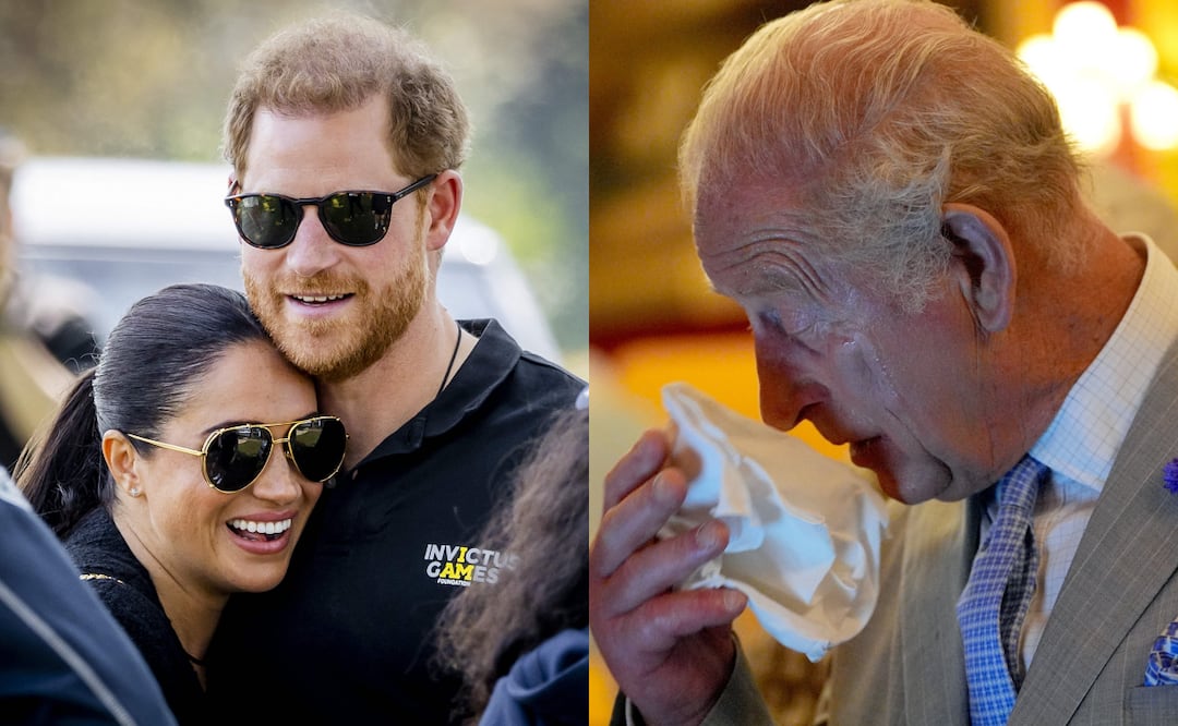 ¿Temen que le haga daño? Palacio de Buckingham en alerta durante visita de Harry a Carlos III. Foto: AFP/AP