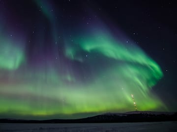 Observa en vivo las auroras boreales de Canadá sin salir de casa