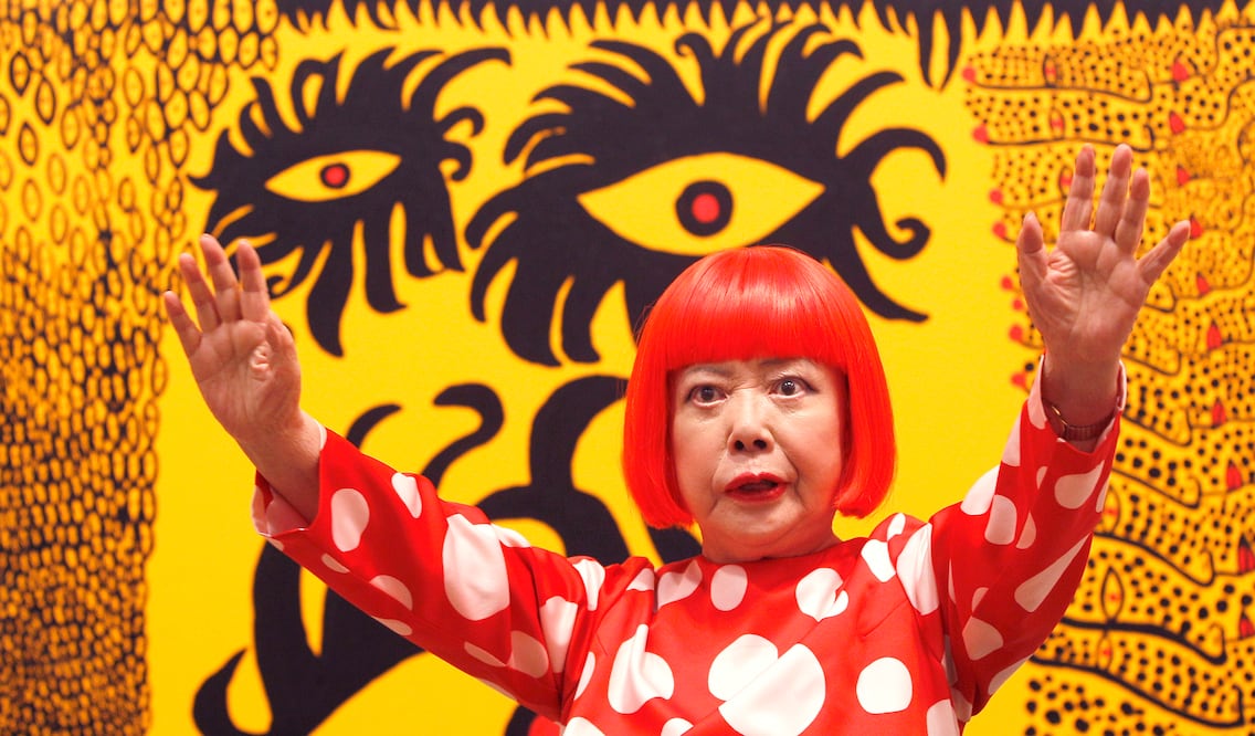 Yayoi Kusama, reina de los lunares, murió en un hospital psiquiátrico a los 97 años (Foto AP/Kirsty Wigglesworth, archivo)
