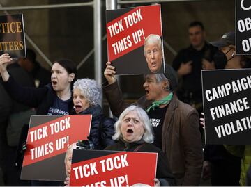 Máxima alerta en NY por probable inculpación de Donald Trump