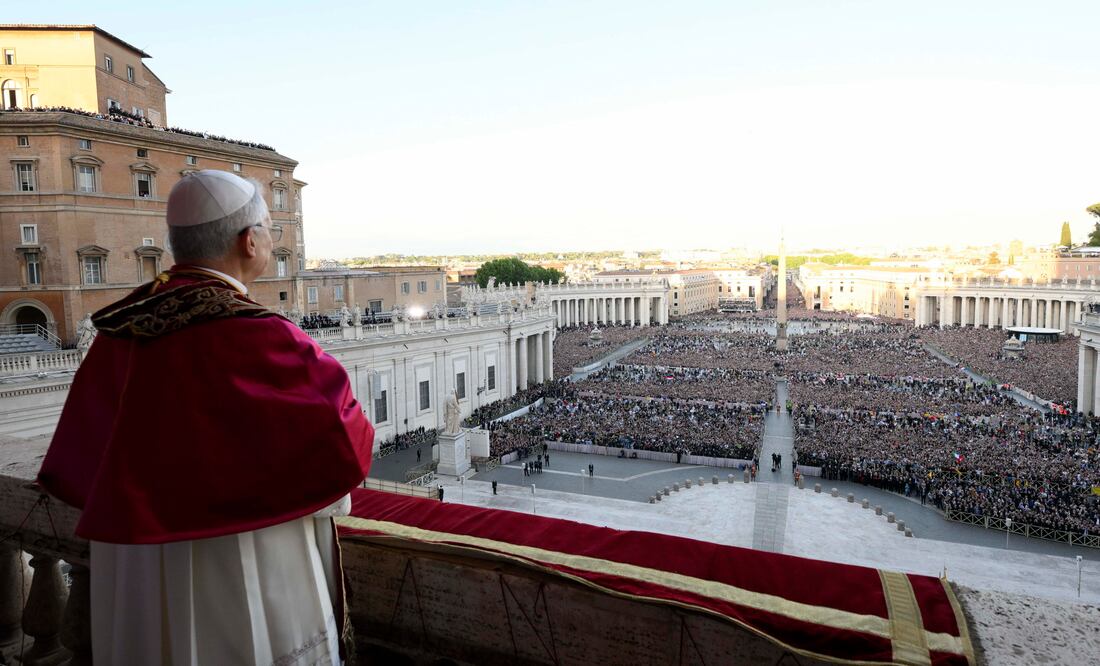 Papa León XIV: más de 150.000 fieles lo reciben en la plaza de San PedroEFE/EPA/VATICAN MEDIA