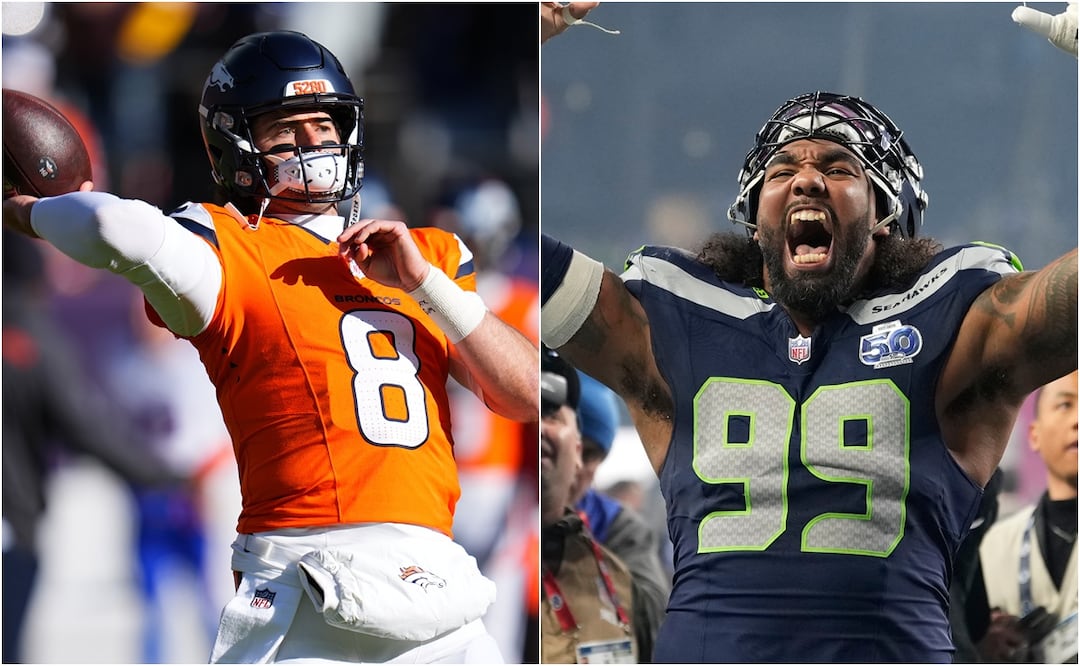Final de conferencia de la NFL 2026: horarios confirmados para ver Rams vs Seahawks y Broncos vs Patriotas rumbo al Super Bowl. Foto: AP