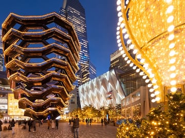 Navidad en Nueva York: Instalaciones y actividades para hacer en Hudson Yards