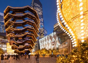 Navidad en Nueva York: Instalaciones y actividades para hacer en Hudson Yards
