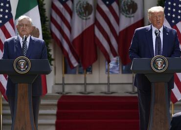 Trump a López Obrador: Los mexicanos son "gente fantástica"