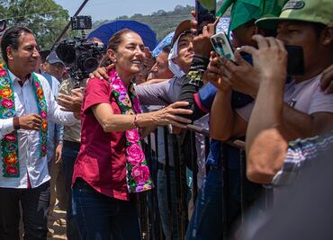 Claudia Sheinbaum ofrece atención "distinta" a migración con proyecto en la frontera sur