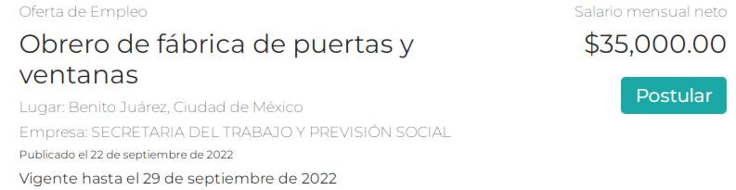 Trabajo para mexicanos en Canadá: buscan obreros para fabricar puertas (sin inglés)