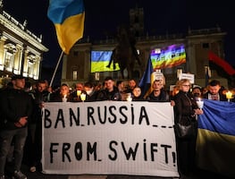 Las sanciones del mundo para Rusia y Putin tras atacar a Ucrania