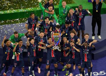 Goleada histórica: PSG 5-0 Inter y se corona campeón de la Champions League