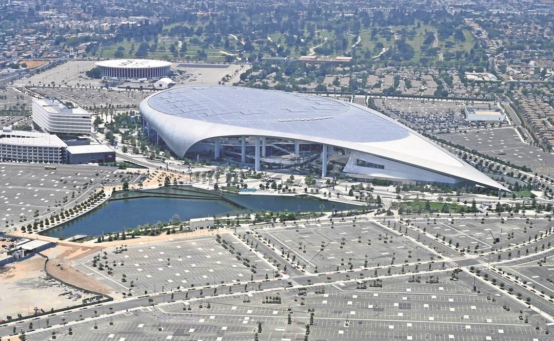 La final de la Copa de Oro se jugará la final en el de la final en el imponente SoFi Stadium, en Los Ángeles . (Photo by Daniel SLIM / AFP)
