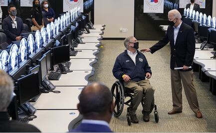 Joe Biden visita Texas tras el impacto de tormenta invernal