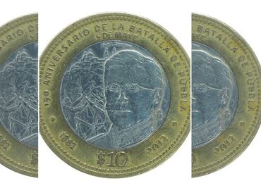 La moneda conmemorativa de la Batalla de Puebla que cuesta más de $2 millones de pesos. ¿La tienes?