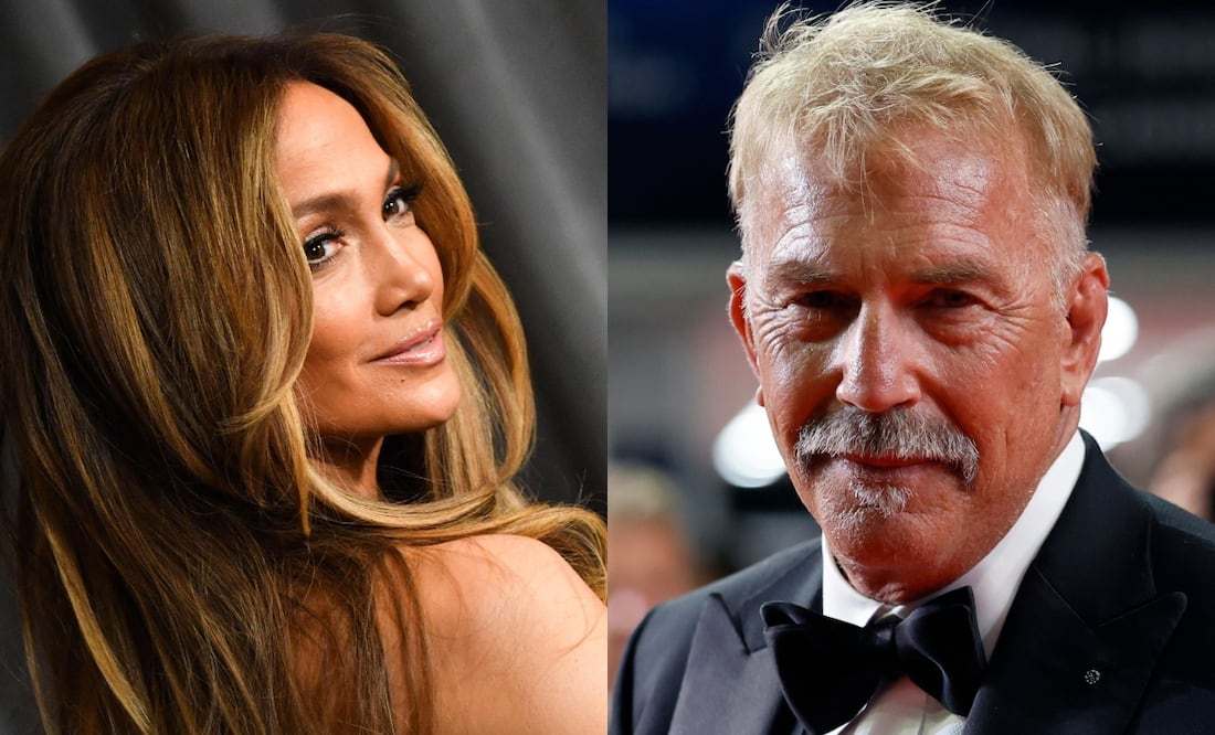 Jennifer Lopez quiere que Kevin Costner sea su novio para que la haga ver ‘más joven’ en las alfombras rojas, revelan. Foto: AFP / EFE/ EPA/ SEBASTIEN NOGIER
