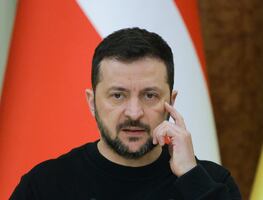 Zelenski cree que hay fuertes posibilidades de un fin de la guerra en 2025