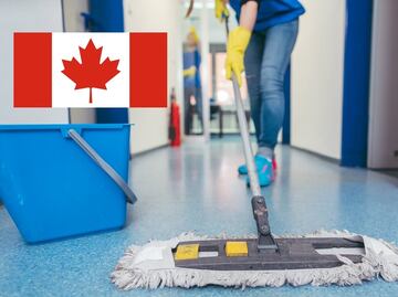 Ve a trabajar a Canadá este 2023 como personal de limpieza (no piden inglés)