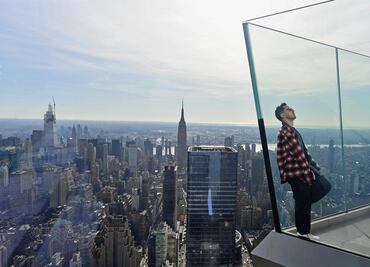 Abre 'Edge', un mirador a 345 metros de altura en Nueva York