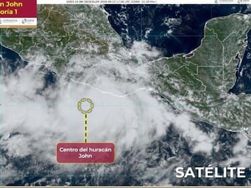 Alerta en Oaxaca y Guerrero: el huracán John se intensifica y podría llegar a categoría 3. Mapa de trayectoria