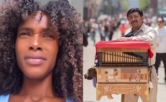 Modelo extranjera arremete contra organilleros y es despedida de su trabajo: ‘’No soporto a estas personas’’