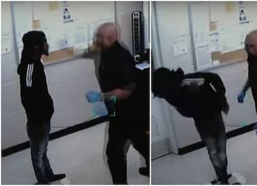 ¡Impactante! Policía da puñetazo en la cara a adolescente en cárcel de Michigan