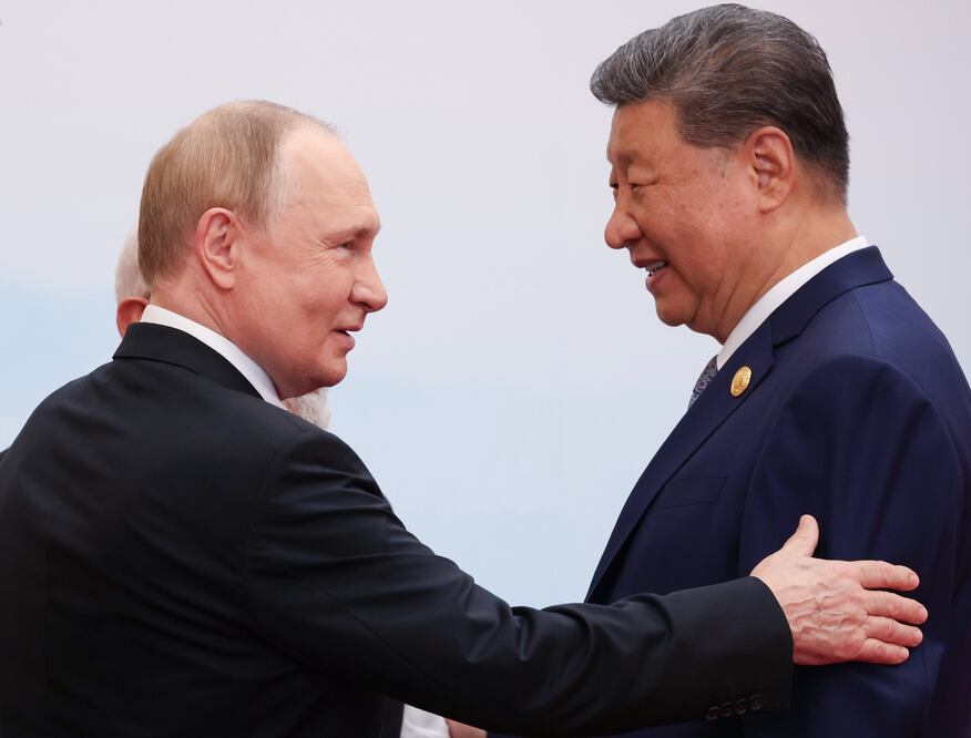 Xi y Putin desafían a Occidente: China y Rusia buscan un “nuevo orden mundial” en cumbre de Tianji. EFE/EPA/ALEXANDER KAZAKOV/SPUTNIK/KREMLIN
