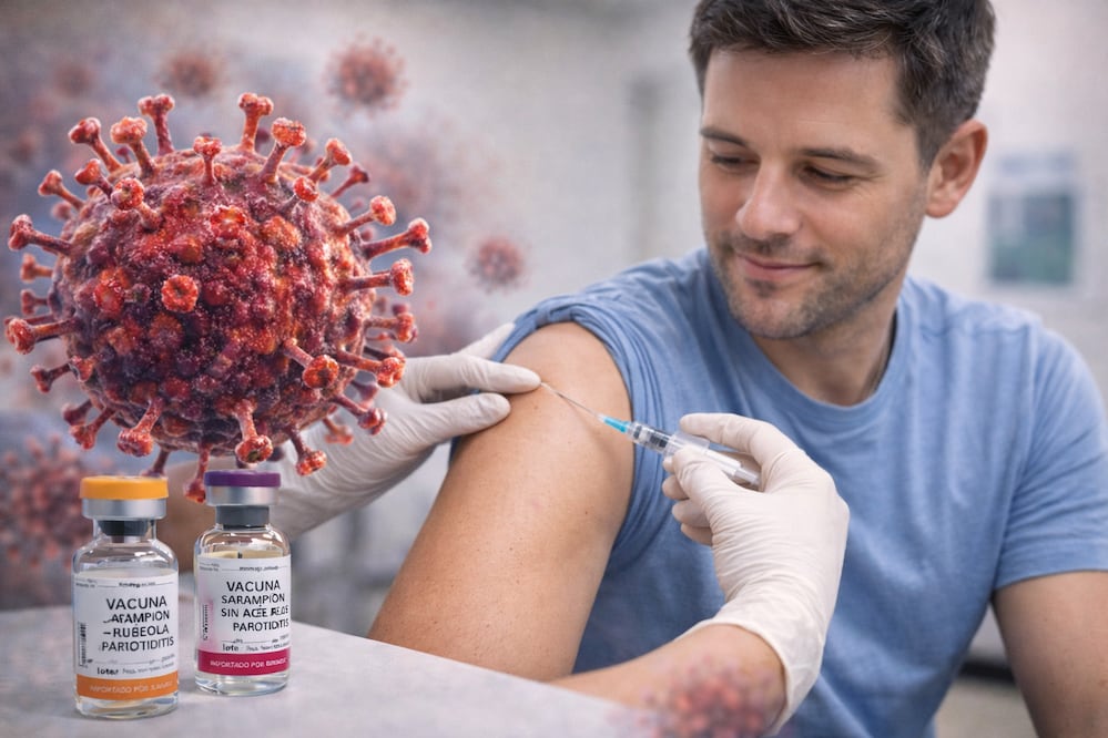 Sarampión México 2026. ¿Necesito ponerme un refuerzo si ya tengo mis dos dosis? Foto: IA